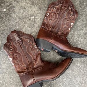 Brown Western Cowboy Boots